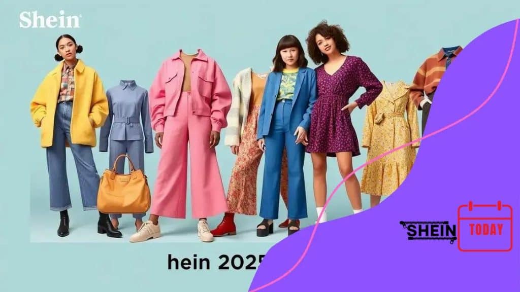 Trending colors in Shein’s 2025 clothing collection