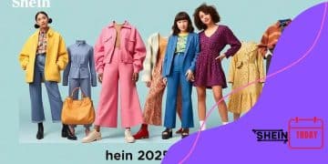 Trending colors in Shein's 2025 clothing collection