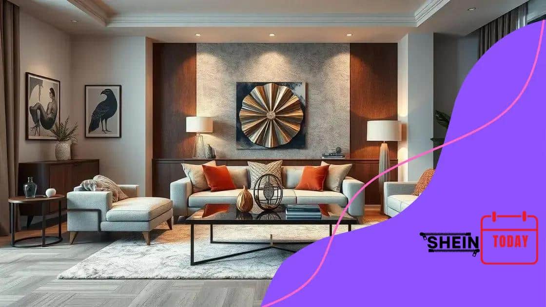 How to mix and match Shein furniture pieces