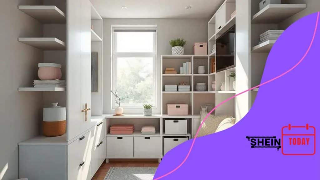 Shein’s innovative storage solutions for small homes