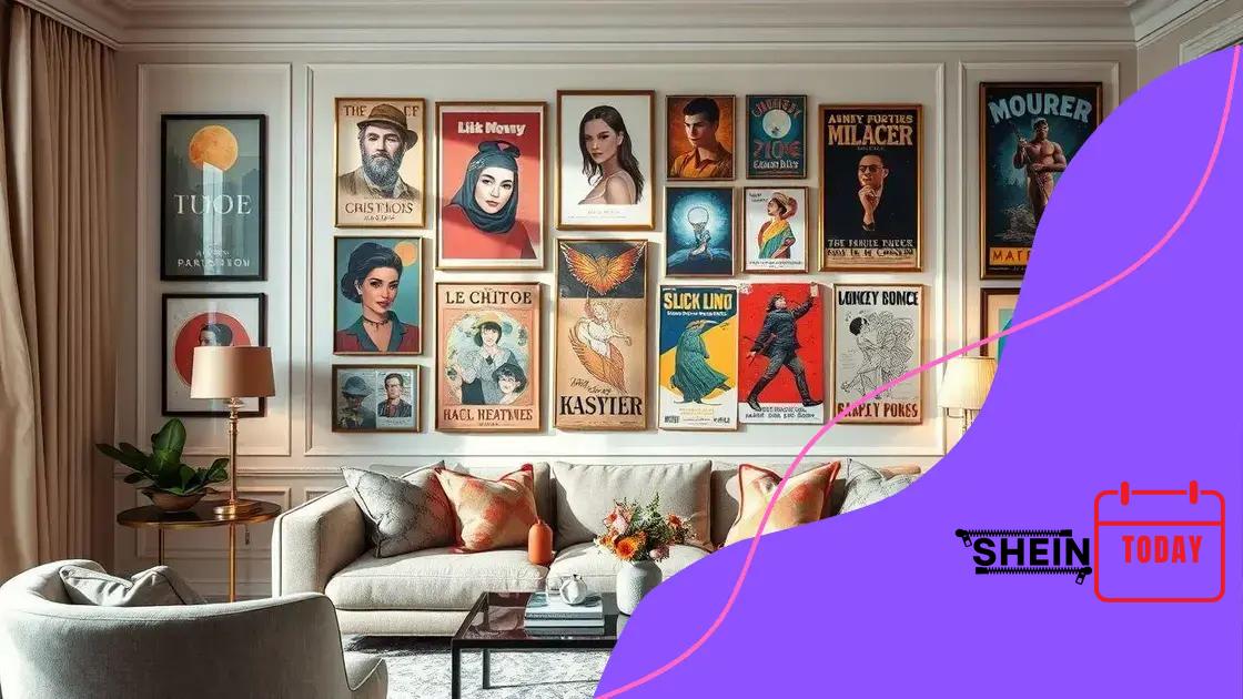 How to style your space with posters