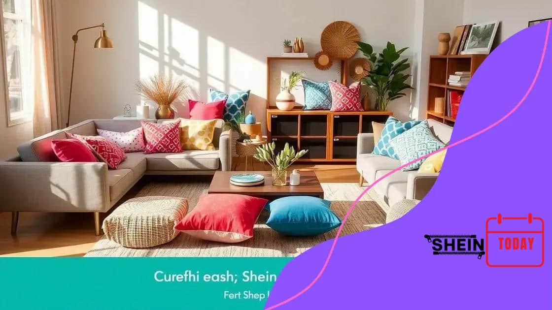 Exploring trends in home furnishings by Shein