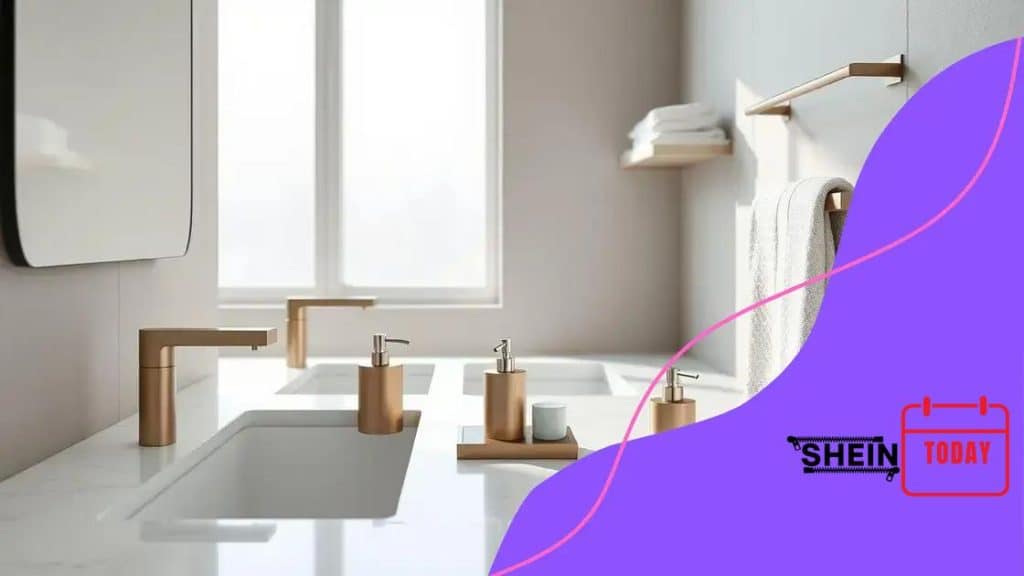 Shein’s modern bathroom accessories collection: elevate your space