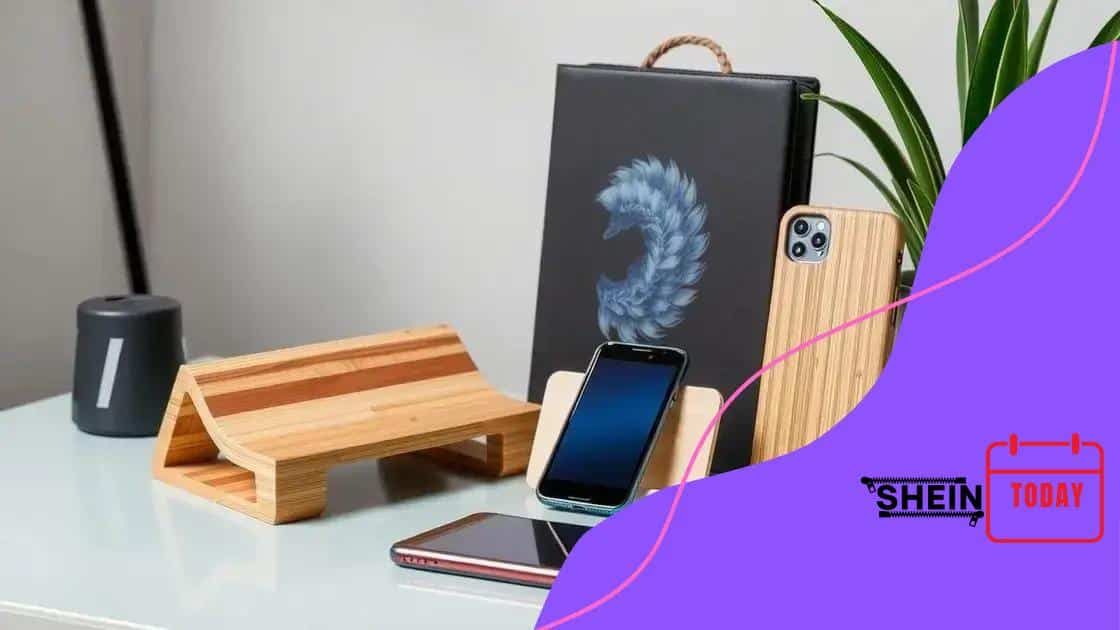 Eco-friendly tech accessories available